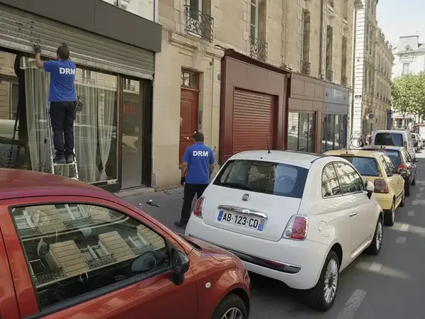 Déblocage de rideau métallique bloqué à Dijon